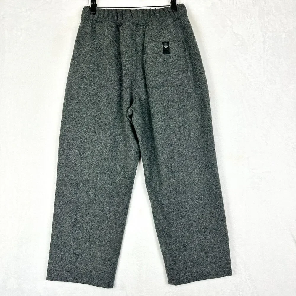 Rowan Robbie Relaxed Drawstring Felfted Pants Size Small NWT Faded Black Melange - Picture 3 of 7